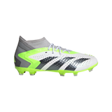 Adidas Predator Accuracy .1 FG J - Cloud White/Core Black/Lucid Lemon