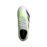 Adidas Predator Accuracy .1 FG J - Cloud White/Core Black/Lucid Lemon