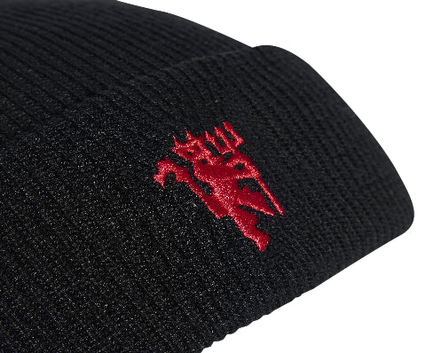 Adidas Manchester United Woolie Hat- Black