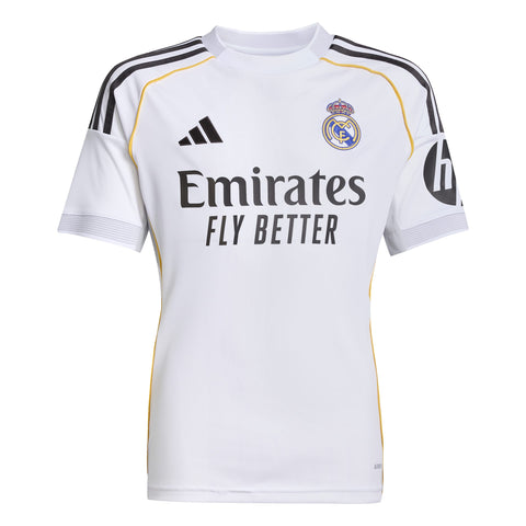 Adidas Real Madrid 2025/26 Home Jersey Youth