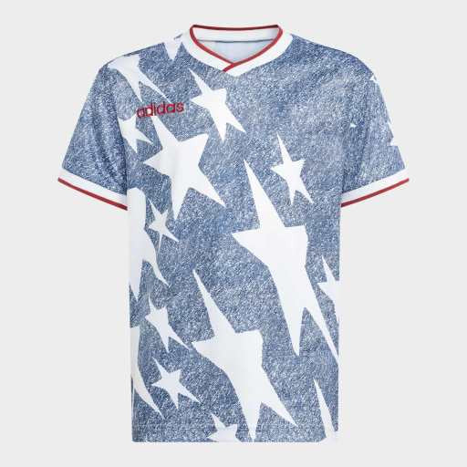 Adidas USA Youth Denim Graphic Jersey