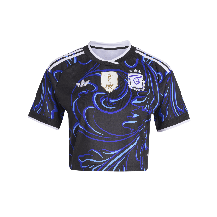 Adidas Argentina 2026 Womens Cropped Away Jersey