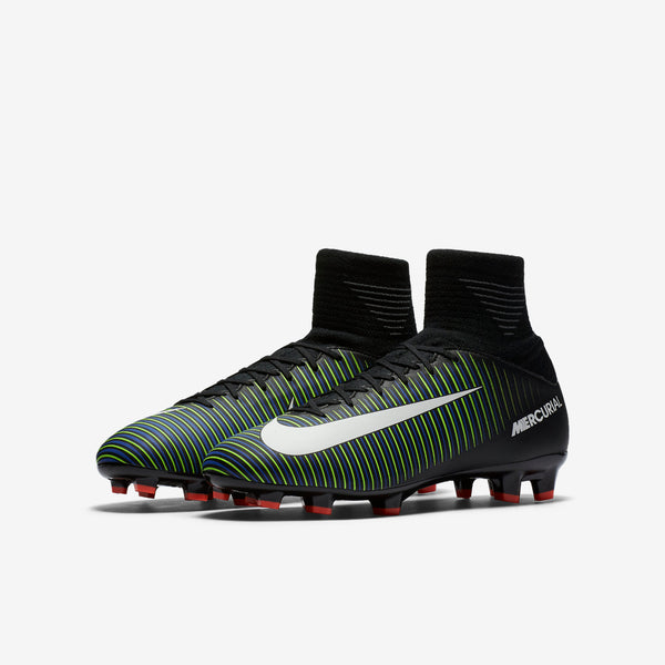 Nike Jr. Mercurial Superfly V FG Black Green