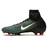 NIKE JR MERCURIAL SUPERFLY V FG - BLACK/WHITE/ELECTRIC GREEN