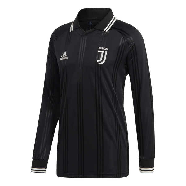 Juventus Icon Tee LS- Black