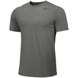 Nike Mens Legend Short Sleeve Training  Top - GREY