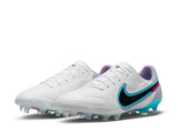 Nike Tiempo Legend 9 Elite FG - WHITE/BLACK-BALTIC BLUE-PINK BLAST