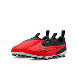 Nike Jr. Phantom GX Academy FG/MG - BRIGHT CRIMSON/BLACK-WHITE