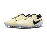 Nike Legend 10 Elite FG- Lemonade/ Black-MTLC Gold Coin