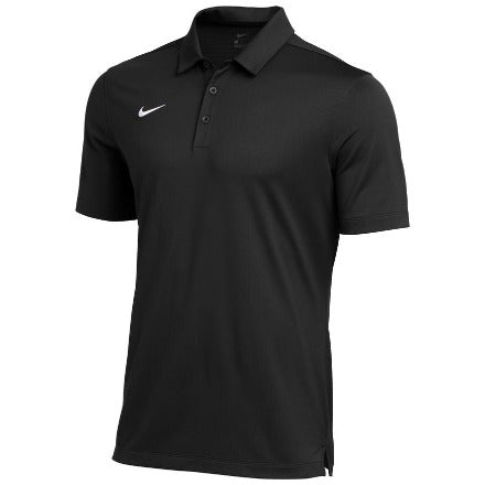 Nike Mens Football Polo Shirt- BLACK