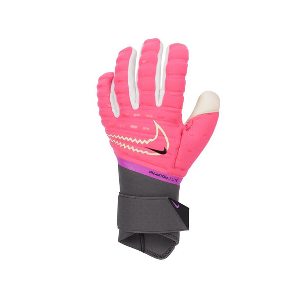 Nike Phantom Elite Goalkeeper Gloves - HYPER PINK/IRON GREY/BARELY VOLT