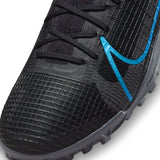 Nike Mercurial Zoom Vapor 14 Pro TF - Black/Black-Iron Grey