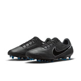Nike Tiempo Legend 9 Elite FG - BLACK/DK SMOKE GREY