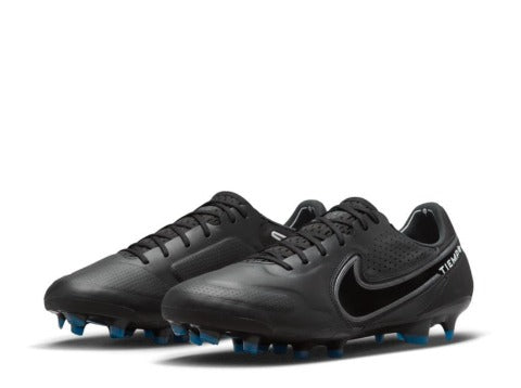 Nike Tiempo Legend 9 Elite FG - BLACK/DK SMOKE GREY