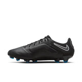 Nike Tiempo Legend 9 Elite FG - BLACK/DK SMOKE GREY