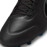 Nike Tiempo Legend 9 Elite FG - BLACK/DK SMOKE GREY