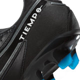 Nike Tiempo Legend 9 Elite FG - BLACK/DK SMOKE GREY