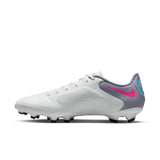 Nike Tiempo Legend 9 Academy FG/MG -	WHITE/BLACK-BALTIC BLUE-PINK BLAST