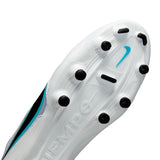 Nike Tiempo Legend 9 Academy FG/MG -	WHITE/BLACK-BALTIC BLUE-PINK BLAST