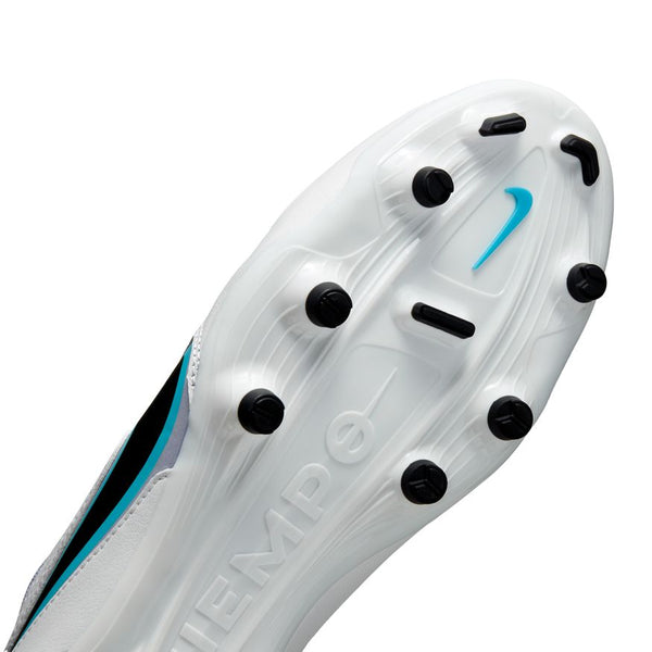 Nike Tiempo Legend 9 Academy FG/MG -	WHITE/BLACK-BALTIC BLUE-PINK BLAST