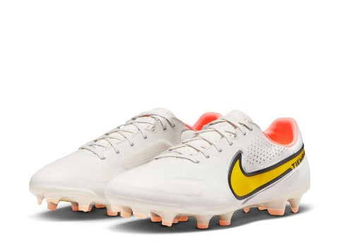 Nike Tiempo Legend 9 Pro FG - PHANTOM/YELLOW STRIKE-SUNSET GLOW