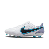 Nike Tiempo Legend 9 Pro FG - WHITE/BLACK-BALTIC BLUE-PINK BLAST