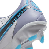 Nike Tiempo Legend 9 Pro FG - WHITE/BLACK-BALTIC BLUE-PINK BLAST