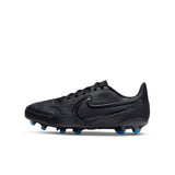 Nike Jr. Tiempo Legend 9 Club FG/MG - Black