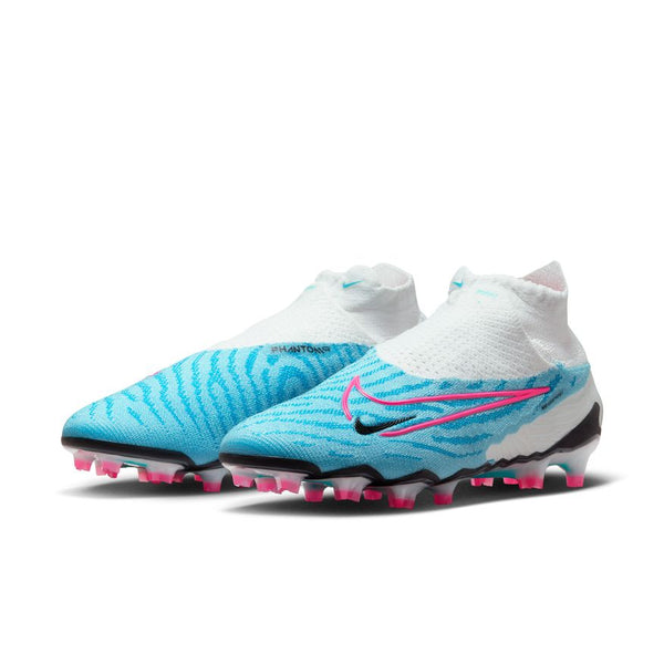 Nike Phantom GX Elite Dynamic Fit FG - BALTIC BLUE/PINK BLAST-WHITE-LASER BLUE