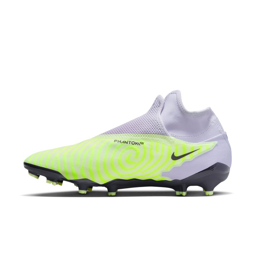 Figuur vaas Mening Nike Phantom GX Pro Dynamic Fit FG - BARELY VOLT/GRIDIRON-BARELY GRAPE |  East Coast Soccer Shop