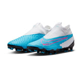 Nike Phantom GX Academy Dynamic Fit FG/MG - BALTIC BLUE/PINK BLAST-WHITE-LASER BLUE