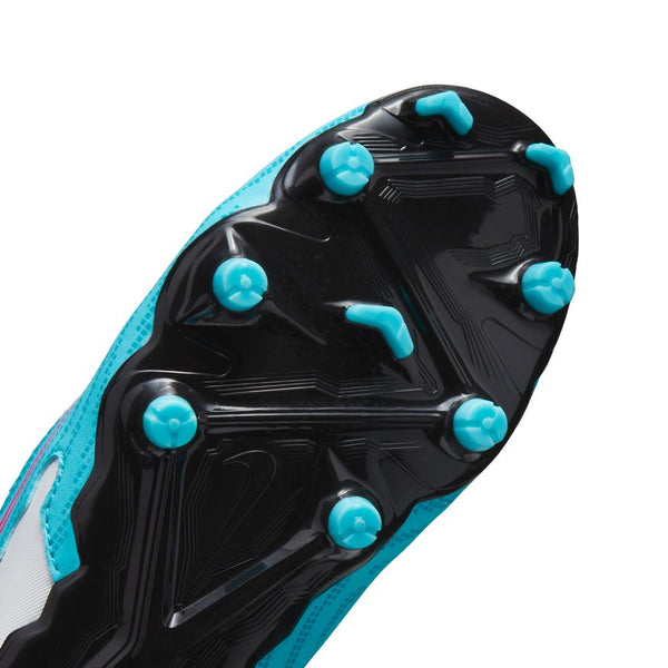 Nike Jr. Phantom GX Academy Dynamic Fit FG/MG - BALTIC BLUE/PINK BLAST-WHITE-LASER BLUE