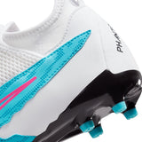 Nike Jr. Phantom GX Academy Dynamic Fit FG/MG - BALTIC BLUE/PINK BLAST-WHITE-LASER BLUE