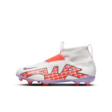 Nike Jr. Zoom Mercurial Superfly 9 Pro FG - WHITE/OFF NOIR-COCONUT MILK