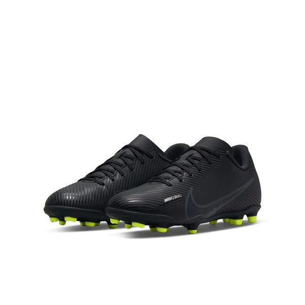 Nike Jr. Mercurial Vapor 15 Club FG/MG - Black / DK Smoke Grey