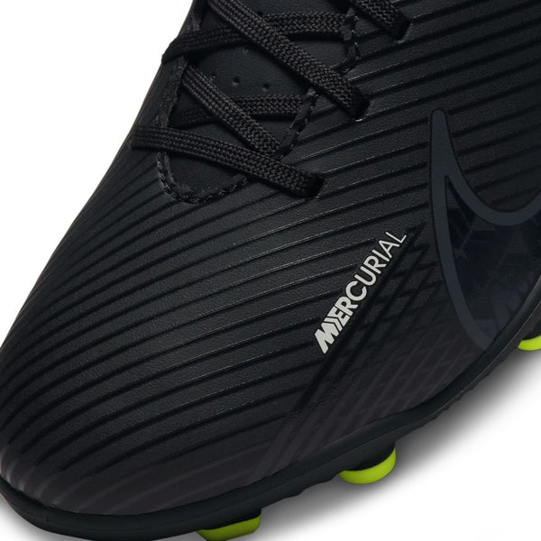 Nike Jr. Mercurial Vapor 15 Club FG/MG - Black / DK Smoke Grey