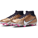 Nike Zoom Mercurial Superfly 9 Academy FG/MG - METALLIC COPPER