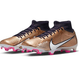 Nike Zoom Mercurial Superfly 9 Academy FG/MG - METALLIC COPPER