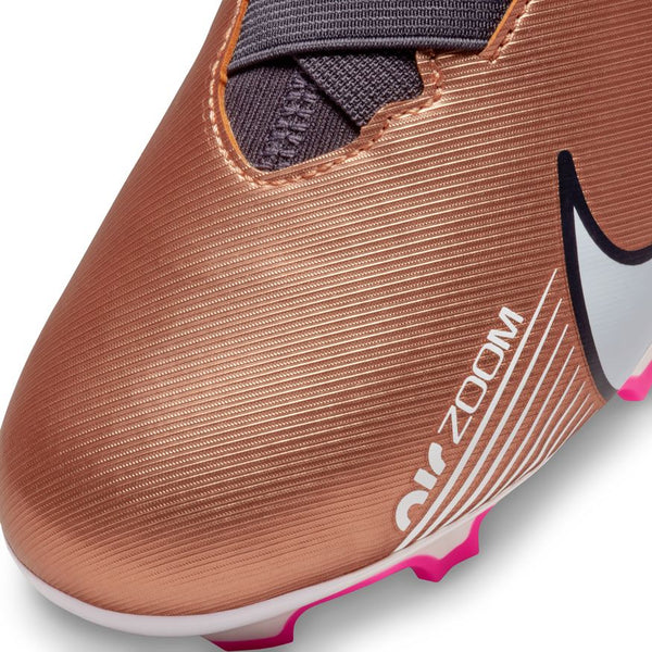 Nike Jr. Zoom Mercurial Vapor 15 Academy FG/MG - METALLIC COPPER