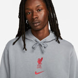 Nike Liverpool FC Club Fleece Hoodie - GREY