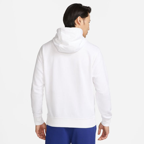 Nike FC Barcelona Club Fleece Hoodie - WHITE