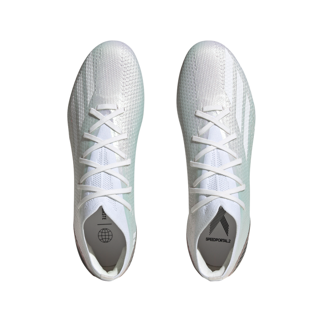 Adidas X Speedportal .2 FG - WHITE/WHITE | East Coast Soccer Shop Adidas X Speedportal .2 FG - WHITE/WHITE | East Coast Soccer Shop