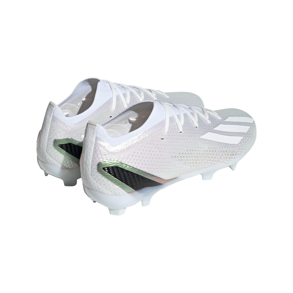adidas x Speedportal.2 FG Firm Ground Soccer Cleats, White/Black / 7.5