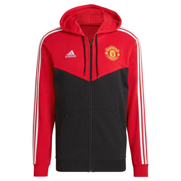 ADIDAS MANCHESTER UNITED FULL ZIP HOOD