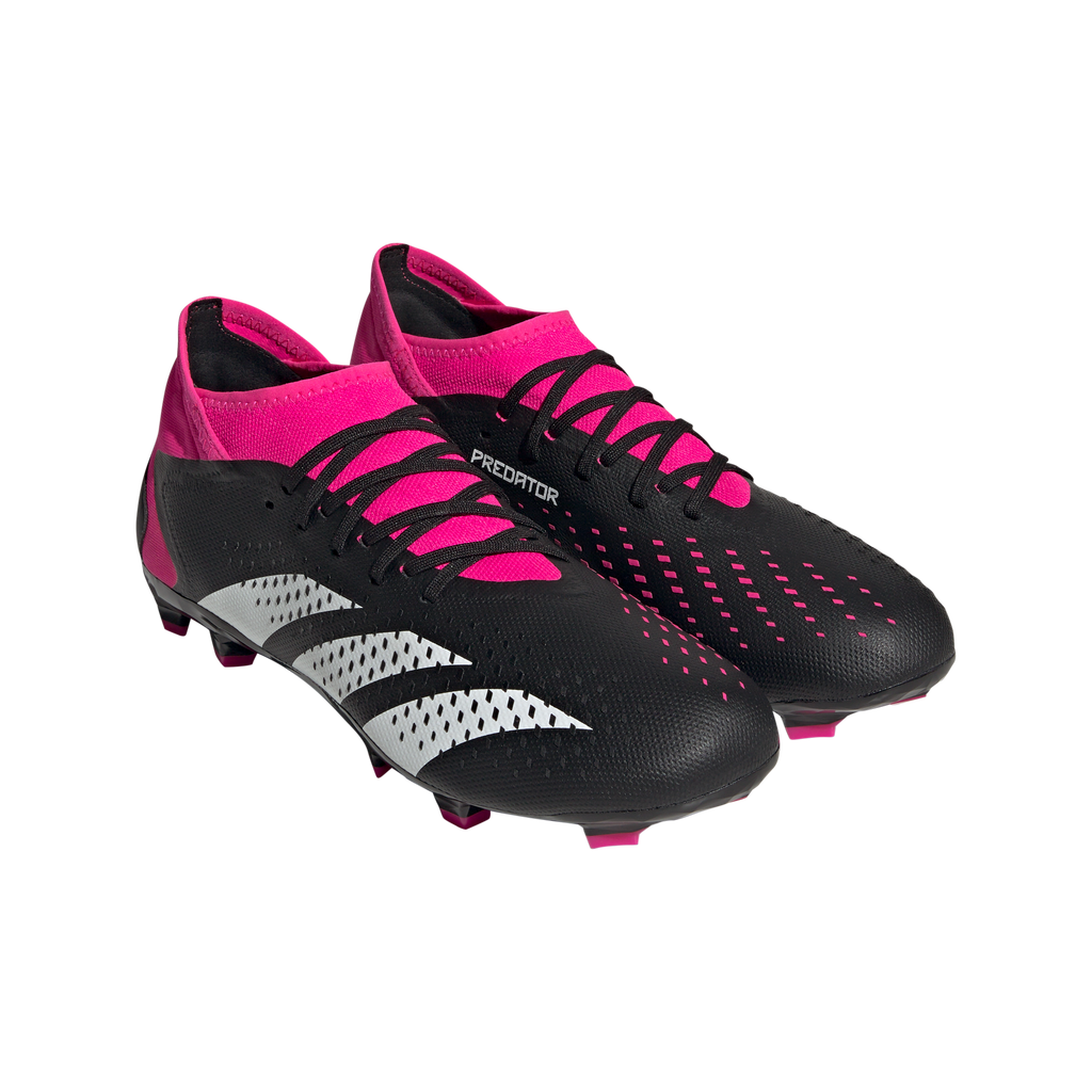 Atlético Bermad Laos Adidas Predator Accuracy .3 FG - BLACK/PINK | East Coast Soccer Shop