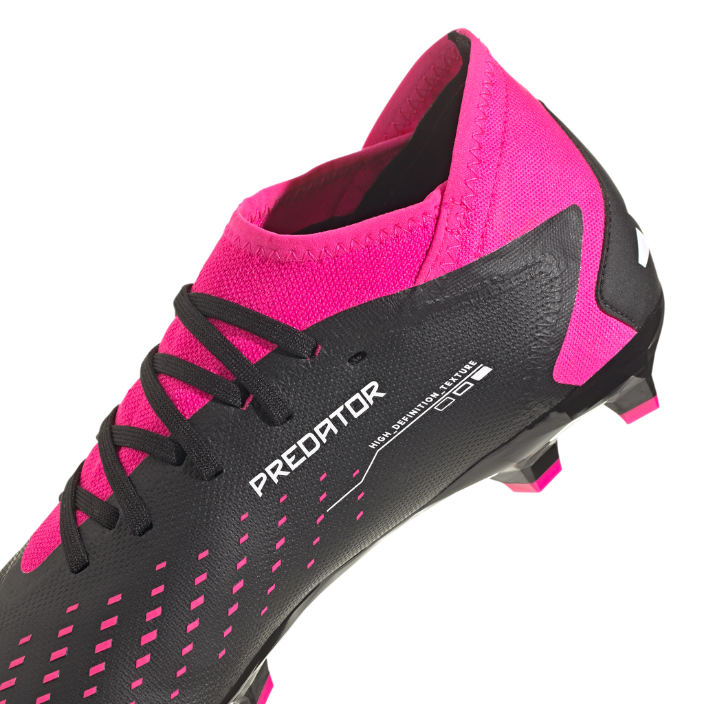Adidas Predator Accuracy .3 FG BLACK PINK East Coast Soccer Shop