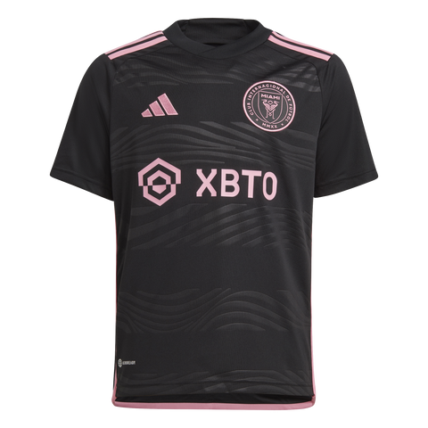 Adidas Inter Miami CF Youth Away Jersey (BLACK)