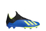 Adidas X 18.3 FG J - Football Blue/ Solar Yellow/ Core Black