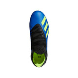 Adidas X 18.3 FG J - Football Blue/ Solar Yellow/ Core Black